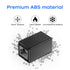 RJ45 Cat6 Coupler Ethernet Extender Connector, 10 Pack, Female to Female Black for Cat7, Cat6, Cat5e, Cat5