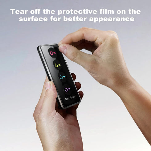 Key Finder Wireless Tracker, Easy to Use, Perfect for Seniors, 1 RF Transmitter & 4 Receivers