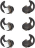 Silicone Earbud Tips for Bose QC20, QC20i, SoundSport, SIE2i, IE2, IE3 - 3 Pairs of Replacement Covers