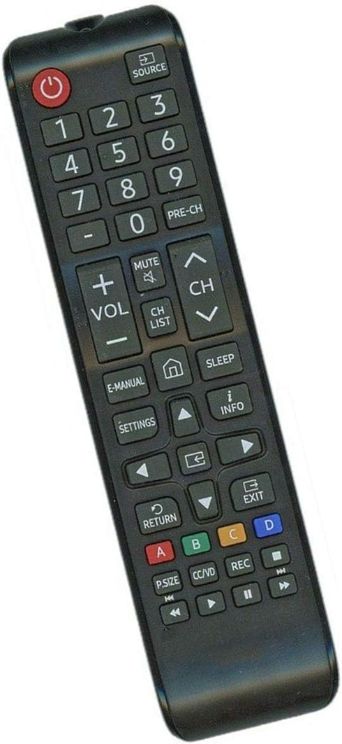 Replaced Remote Control Compatible for Samsung UN40N5200AF, UN40MU6290FXZA, UN55NU6900, Smart 4K LED UHD TV