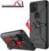 Jeylly for TCL Revvl 5G Case with 2 Pack Tempered Glass Screen Protector, Shockproof Protective Cover, Black