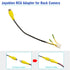 10Pin RCA Wiring Harness Connector for Android Car Stereo Radio Backup Camera Replacement Cable
