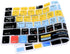 Serato Scratch Live Keyboard Cover, US Layout for Air 13 Inch A1466 A1369 and MacBook Pro 13/15 Inch