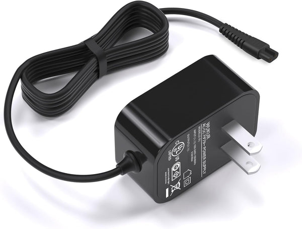 WUKUR Charger for Homitt Electric Spin Scrubber, AC Adapter for HM115C, HM115CW, HM115CD, HM115CG and More