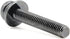 Replacement Screws, 1 Set of Metric Screws (Model RS-198456), Pan Head - Philips Drive - Black Plated (Pack of 4)