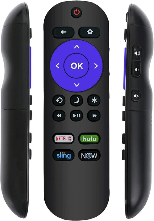 Universal Remote Control for All Hisense-Roku TV & Sharp-Roku TV, No Setup Required