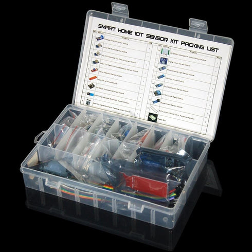 KOOKYE 16 1 in Smart Home Sensor Modules Kit for Arduino Raspberry Pi DIY Professional