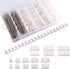 Glarks 1180 Pieces 2.54mm 2/3/4/5/6/7/8/9 Pin Housing Adapter Cable Connector Socket Male and Female with JST-XHP