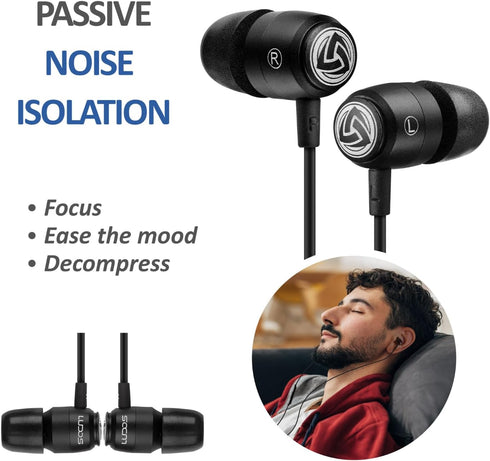 LUDOS Clamor 2 PRO USB C Headphones: Magnetic earbuds for iPhone 15 Pro Max, Samsung Galaxy S23 Ultra, iPad. 5-Year