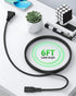 Tomatosd 2-Prong CD6951 CD6951-SL Cassette CD6925 CD6925BT-BK CD6925BT-SL AC IN Power Cord Cable Plug Compatible