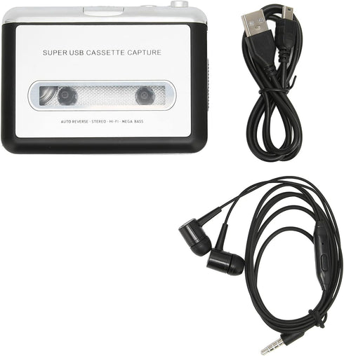 Keenso MP3 Cassette Portable Player - USB Converter for Travel