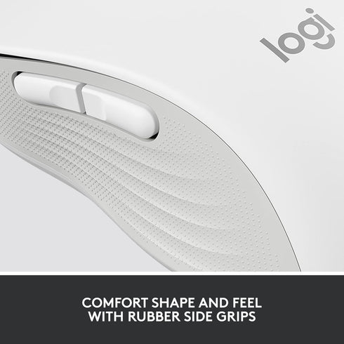 Logitech Signature M650 L Full Size Wireless Mouse, Silent Clicks, Customizable, for PC/Mac/Chromebook