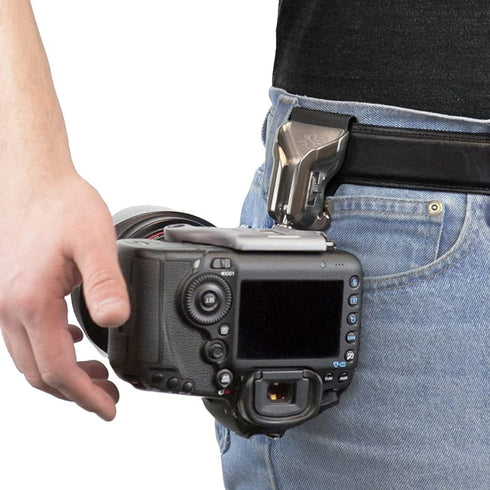 SPIDER HOLSTER – SpiderPro DSLR Camera Plate for Any Spider Camera Holster, Durable Stainless Steel & Aluminum