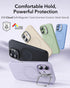 ESR 17, Silicone Case for iPhone Built-in Camera Stash Stand Compatible with MagSafe, Military-Grade Drop Protection