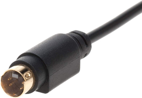 S-Video Cable 4 Pin Male 75 Ohm Patch Cord - Available in 6ft, 12ft, 25ft, 50ft for DVD HDTV