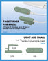 Inncarvs Remote Page Turner for Kindle Paperwhite eReaders, Kindle Accessories, Page Turner Clicker for ipad Tablets