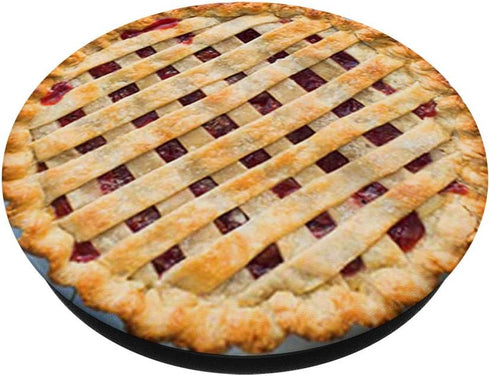 Tasty Cherry Pie Design PopSockets PopGrip - Swappable Grip for Phones & Tablets