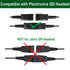 U10P Headset Adapter RJ9 to QD Cable for Plantronics Quick Disconnect Headset, Compatible with Polycom VVX Series Phones
