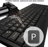 ANRACHEL Desktop(3PCS,English) Replacement English Keyboard Letter Stickers, Universal English Keyboard Stickers