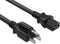 Cable Leader 4ft 18 AWG Universal Power Cord IEC320 C13 to NEMA 5-15P, Extension