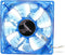 Bgears b-PWM 80mm Blue LEDs Gaming PC Cooling Fan - High Speed, 500-4000 RPM, 12VDC, 78 CFM, Mini 4 Pin Connector