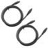 DaKuan 2 Pack Digital Optical Audio Cable, 6 Feet, Home Theater Fiber Optic Toslink Male to Male