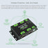 Waveshare Industrial Isolated USB to 4CH RS232 Converter (DB9 Female Interface), Adopts Original FT4232HL Chip,