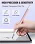 2 in 1 High Precision Stylus Pens for Touch Screens, Universal for iPad, iPhone, Android, Samsung Tablets, 3 Pack