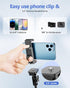 EMART 62 Cell Phone Tripod Stand, Adjustable Floor Cellphone Tri Pod Holder with Remote for iPhone and Android