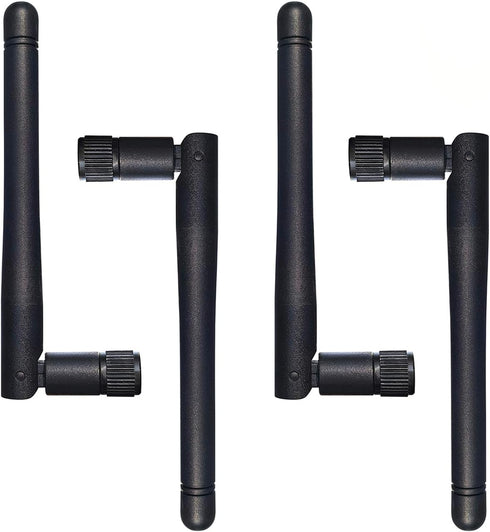 Dixingtek WiFi 6E Tri-Band 2.4GHz 5GHz 6GHz Bluetooth RP SMA Antenna, Compatible with