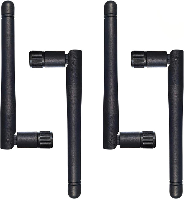 Dixingtek WiFi 6E Tri-Band 2.4GHz 5GHz 6GHz Bluetooth RP SMA Antenna, Compatible with