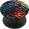 Dragon Scale Blue Black Fantasy Colored PopSockets Standard PopGrip