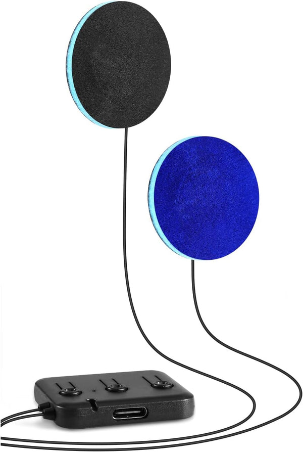 Bluetooth-Module V5.2 Replacement Speakers, Ultra Thin Stereo Pillow Speaker with Mic for Sleep Headphones