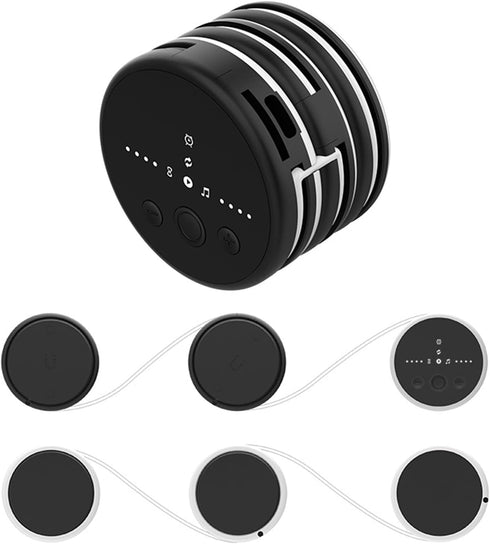 Gugxiom Foldable Bone Conduction Music Box for Sleep, Wireless Bluetooth Speaker with White Noise & Timer, Portable
