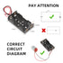 6 Sets 3V-12V 25000RPM 60PCS 2AA DC Motors Kit Mini Electric Hobby Motor with Plastic Gears, TT Motor, Battery Holder