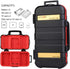 LENSGO Camera Battery Memory Card Case, Memory Card Hard Protector Case D850 Professional Water-Resistant & Anti-Shock Storage Box for 2 Camera Batteries 4 SD Cards 2 CF Cards 8 TF Cards