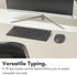 Macally 2.4G Mini Compact Keyboard - Wireless Keyboards for Desktop PC, Surface, Chromebook, Notebook, Laptop Keyboard