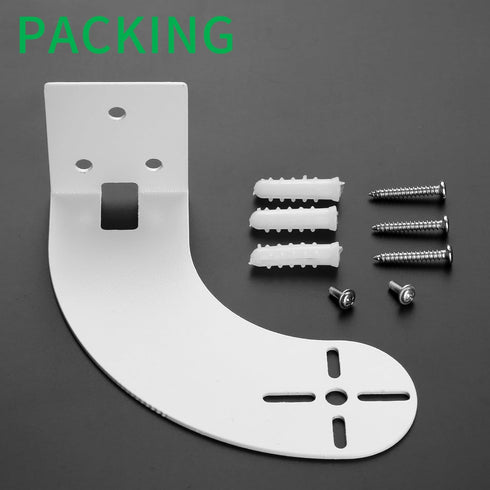Uogw Corner Wall Mount Bracket for Eufy Security SoloCam S340, Maximum 270° Coverage, Reducing Blind Spots