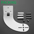 Uogw Corner Wall Mount Bracket for Eufy Security SoloCam S340, Maximum 270° Coverage, Reducing Blind Spots