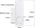 2 Pack Window Door Alarm, Door Sensor Alarm for Kids Safety, Alarm System for Home Security with No Batteries for Pool, Garage, Apartment, Dorm, RV and Office