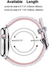 iiteeology Compatible with Apple Watch Band 46mm 45mm 44mm 42mm, Glitter Shiny Bling Leather Band for iWatch Series
