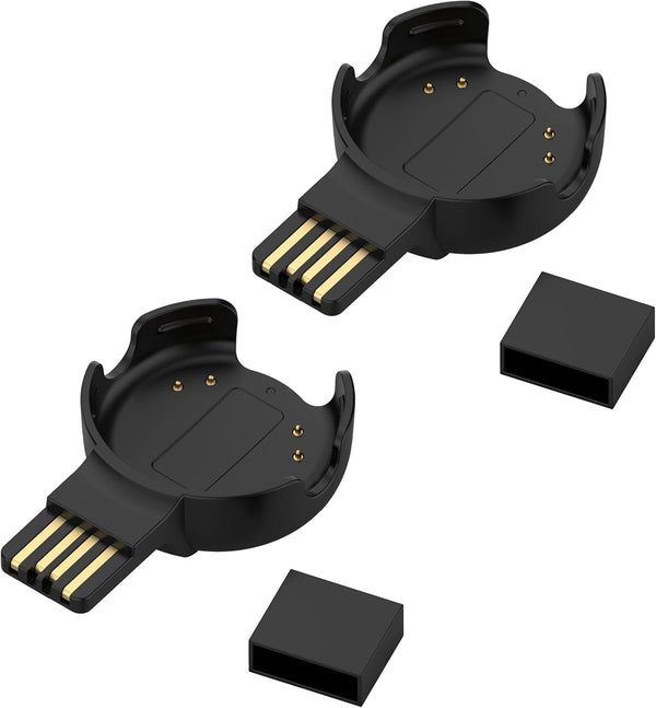 FitTurn 2pack Charger for Polar Variety Sense/OH1 Portable Watch USB Wireless Charger, Lightweight Magnetic Charge