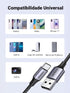 3-Pack 17/16 Plus/16 Pro/15, S26/S25, 10/9, 6.6FT UGREEN USB to USB C Cable, Car Carplay Cable USB A to Type C Cable