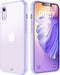 ORIbox for iPhone XR Case, Purple Translucent Matte Case with Soft Edges, Lightweight Phone Case for Women Men