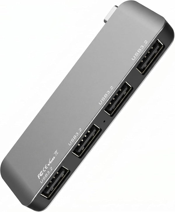 Keopien Multiport USB c hub,with 4 USB-A 3.2 Ports,Data Transfer Speed up to