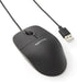 Amazon Basics 3-Button USB Wired Mouse with Responsive Tracking, Plug & Play, Compatible with