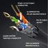 8 1.5FT 40Gbps 2000MHz RJ45 Smolink Cat Ethernet Cable Short, High Speed, Shielded LAN Network Cable, Indoor Outdoor