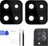 BESJMYT 2 Pack for Samsung Galaxy A12 Rear Camera Lens Replacement Adhesive Back