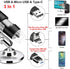 USB Microscope Camera 40X to 1000X, Cainda Digital Microscope with Metal Stand & Carrying Case (Black USB Microscope)