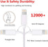 MFi Certified iPhone Charger Cable 5-Pack (3ft/3ft/6ft/6ft/10ft) - Fast USB Charging Cords for iPhone